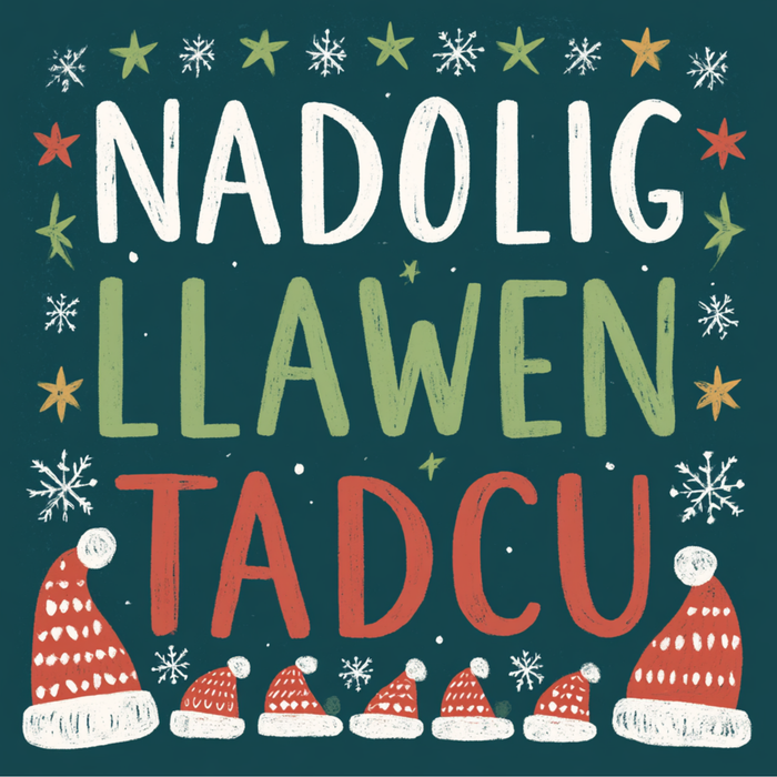 Nadolig Llawen Tadcu | Cardiau.Cymru - Siop Y Pentan