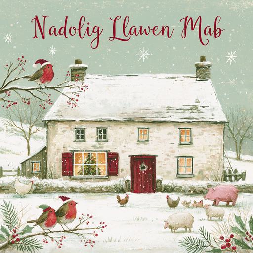 Nadolig Llawen Mab | Cardiau.Cymru - Siop Y Pentan