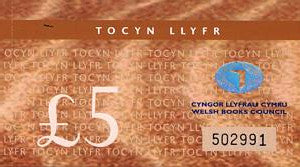 Tocyn Llyfr Cymraeg: 5 Punt / 5 Pounds