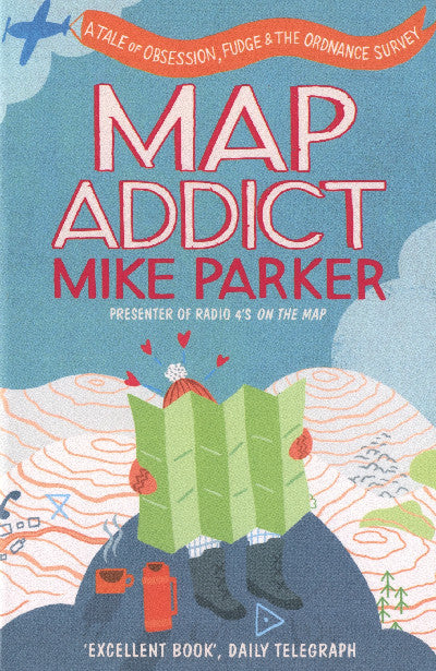 Clawr llyfr / Book cover: Map Addict