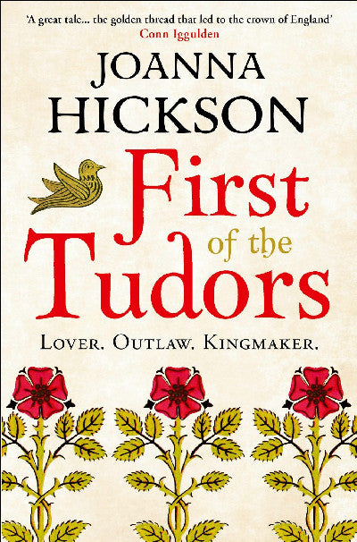 Clawr llyfr / Book cover: First of the Tudors - Lover, Outlaw, Kingmaker