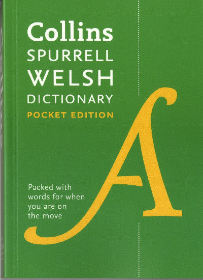 Clawr llyfr / Book cover: Collins Spurrell Welsh Dictionary