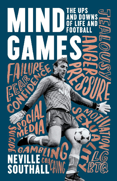 Clawr llyfr / Book cover: Mind Games: The Ups and Downs of Life and Football