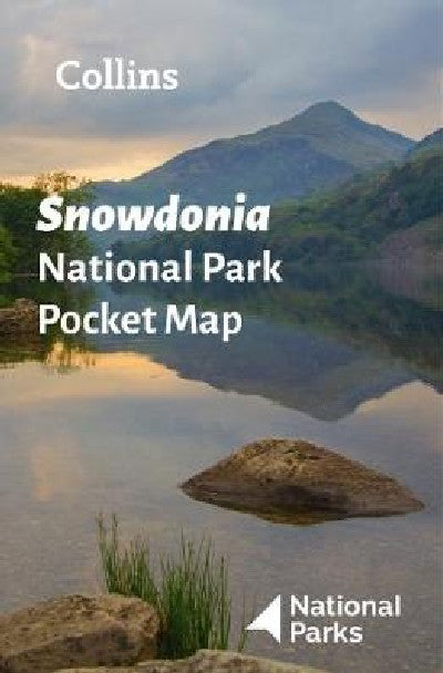 Clawr llyfr / Book cover: Snowdonia National Park Pocket Map: National Parks Uk