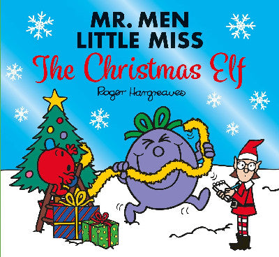 Clawr llyfr / Book cover: Mr. Men Little Miss the Christmas Elf