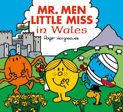Clawr llyfr / Book cover: Mr. Men Little Miss in Wales