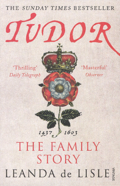 Clawr llyfr / Book cover: Tudor: The Family Story