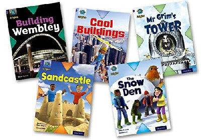 Clawr llyfr / Book cover: Project X: Band 8 Purple - Buildings (Mixed Pack of 5)