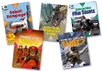Clawr llyfr / Book cover: Project X: Band 14 Grey - Behind the Scenes (Mixed Pack of 5)