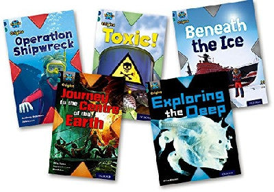 Clawr llyfr / Book cover: Project X: Band 16 Dark Blue - Hidden Depths (Mixed Pack of 5)
