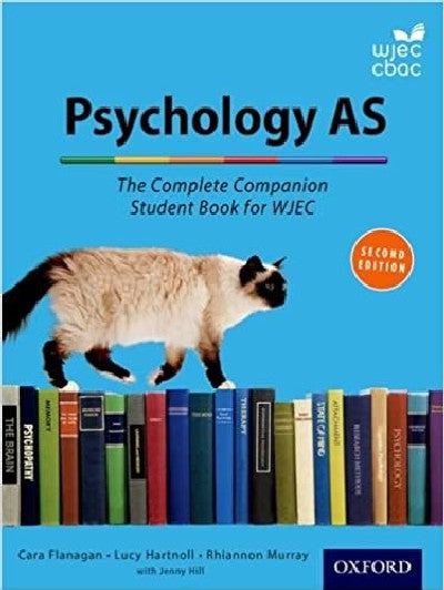 Clawr llyfr / Book cover: Complete Comp Wjec Psychology As