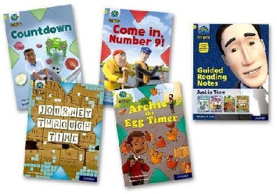 Clawr llyfr / Book cover: Project X: Band 11 Lime - Just in Time (Mixed Pack of 4)