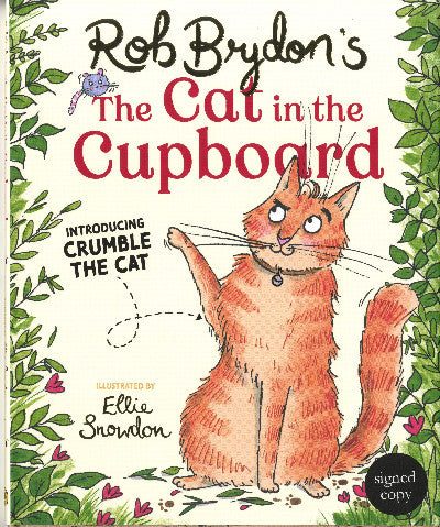 Clawr llyfr / Book cover: The Cat in the Cupboard