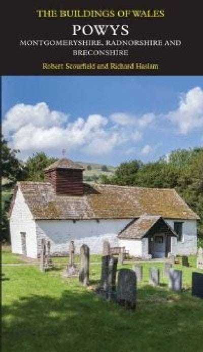 Clawr llyfr / Book cover: Buildings of Wales, The: Powys - Montgomeryshire, Radnorshire and Breconshire