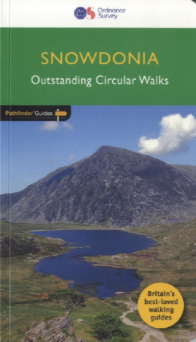 Clawr llyfr / Book cover: Pathfinder Guides: Snowdonia - Outstanding Circular Walks