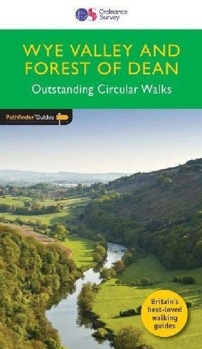 Clawr llyfr / Book cover: Pathfinder Guides: Wye Valley and Forest of Dean - Outstanding Circular Walks