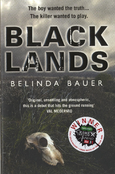 Clawr llyfr / Book cover: Black Lands