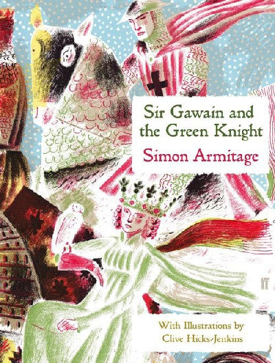 Clawr llyfr / Book cover: Sir Gawain and Green Knight