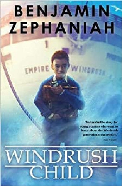 Clawr llyfr / Book cover: Windrush Child
