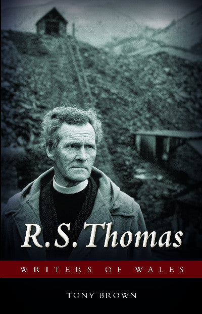 Clawr llyfr / Book cover: Writers of Wales: R. S. Thomas