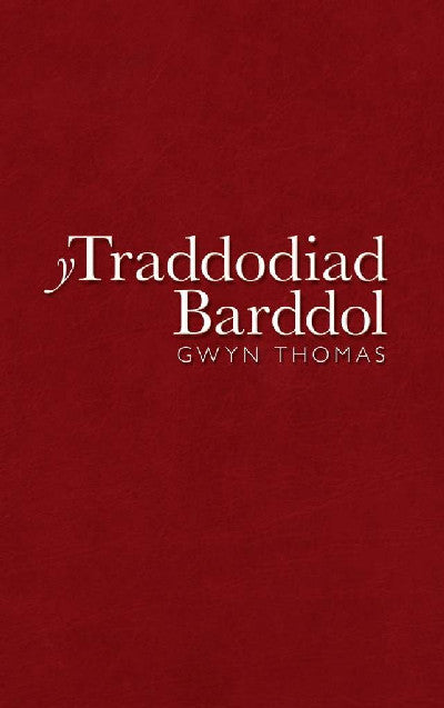 Clawr llyfr / Book cover: Traddodiad Barddol, Y