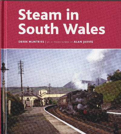 Clawr llyfr / Book cover: Steam in South Wales