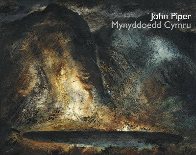 Clawr llyfr / Book cover: John Piper - Mynyddoedd Cymru