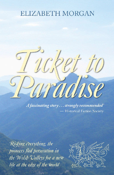 Clawr llyfr / Book cover: Ticket to Paradise