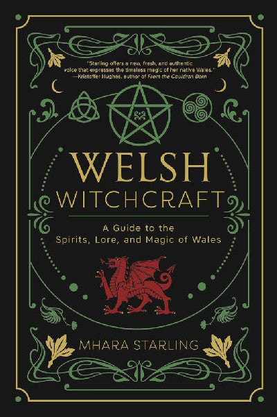 Clawr llyfr / Book cover: Welsh Witchcraft