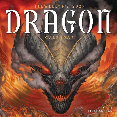 Calendr / Calendar: Llewellyn's 2027 Dragon Calendar