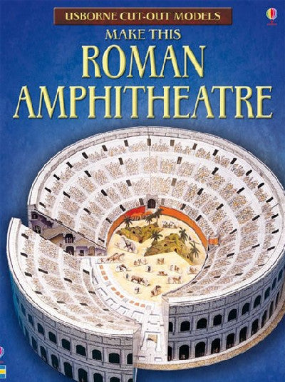 Clawr llyfr / Book cover: Make This Roman Amphitheatre