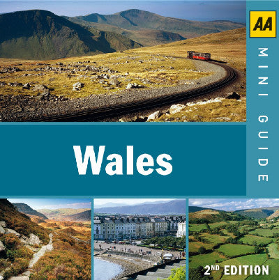 Clawr llyfr / Book cover: AA Mini Guides: Wales - Second Edition