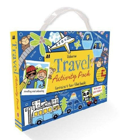 Clawr llyfr / Book cover: Travel Activity Pack