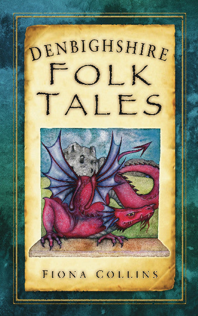 Clawr llyfr / Book cover: Denbighshire Folk Tales