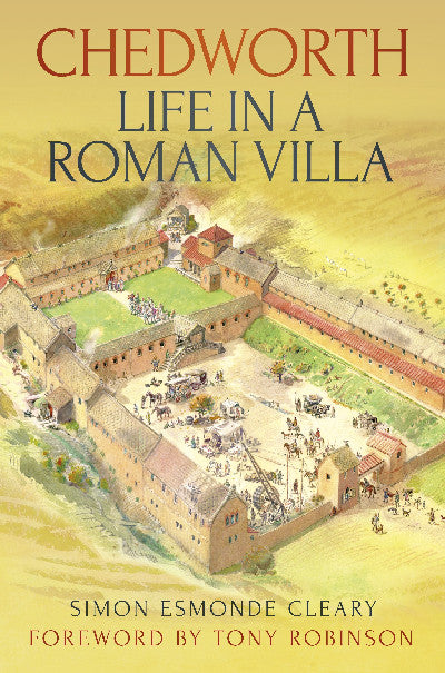 Clawr llyfr / Book cover: Chedworth - Life in a Roman Villa