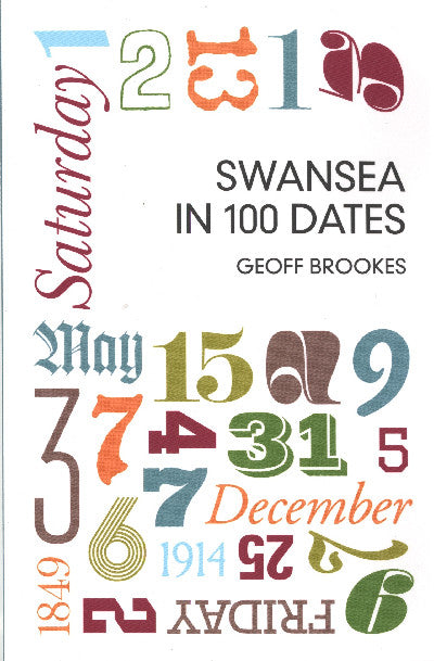 Clawr llyfr / Book cover: Swansea in 100 Dates