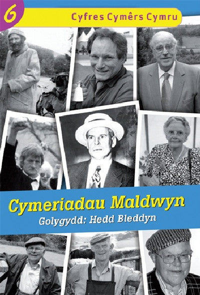 Clawr llyfr / Book cover: Cyfres Cymêrs Cymru: 6. Cymeriadau Maldwyn