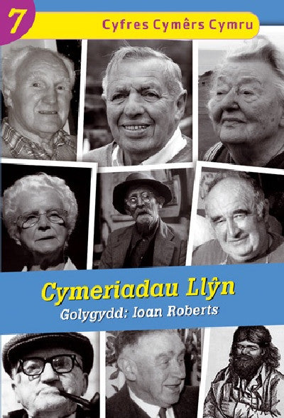 Clawr llyfr / Book cover: Cyfres Cymêrs Cymru: 7. Cymeriadau Llŷn