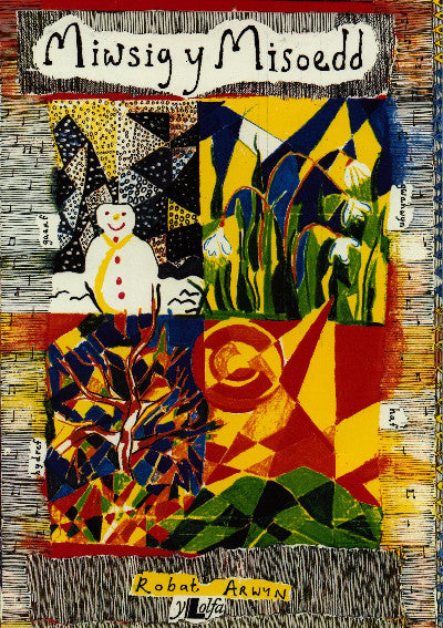 Clawr llyfr / Book cover: Miwsig y Misoedd