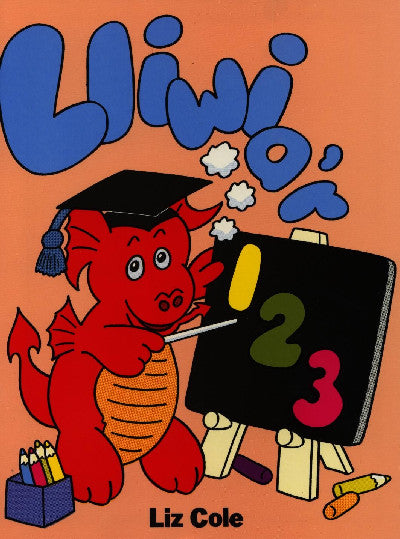 Clawr llyfr / Book cover: Lliwia'r 123