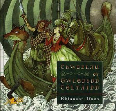 Clawr llyfr / Book cover: Chwedlau o'r Gwledydd Celtaidd