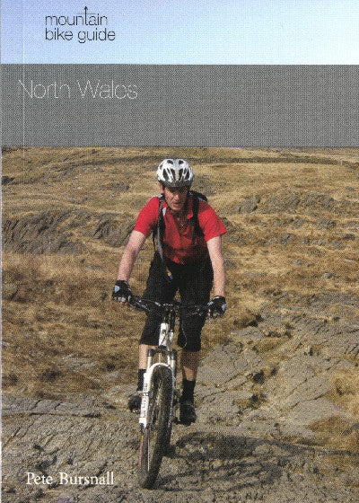 Clawr llyfr / Book cover: Mountain Bike Guide North Wales