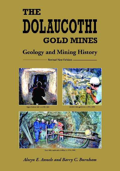 Clawr llyfr / Book cover: The Dolaucothi Gold Mines — Geology and Mining History