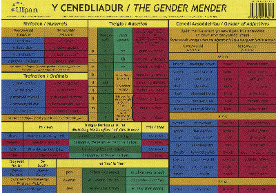 Clawr llyfr / Book cover: Cenedliadur, Y/Gender Mender