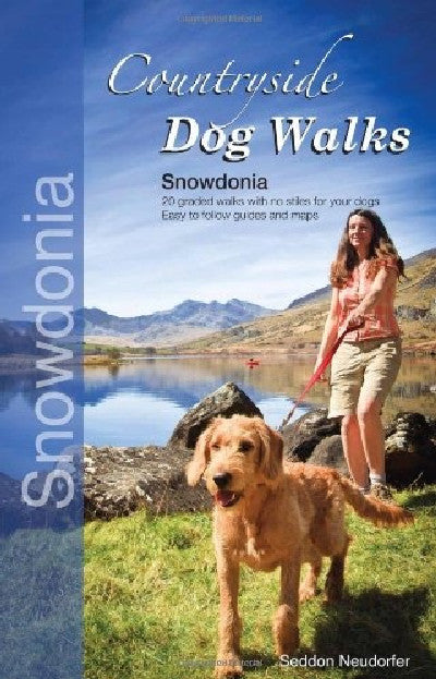 Clawr llyfr / Book cover: Countryside Dog Walks - Snowdonia
