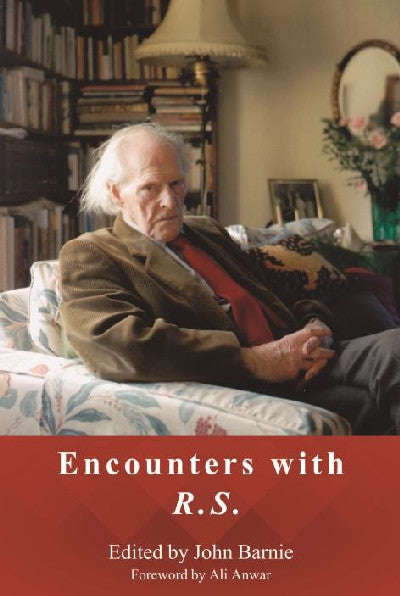 Clawr llyfr / Book cover: Encounters with R. S.
