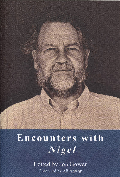 Clawr llyfr / Book cover: Encounters with Nigel