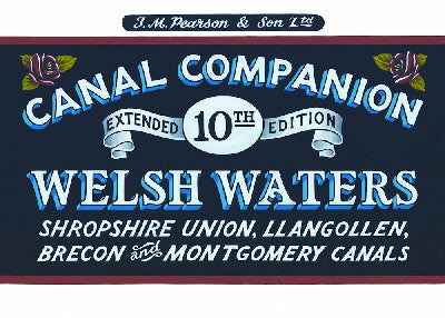 Clawr llyfr / Book cover: Welsh Water Canal Companion