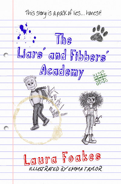 Clawr llyfr / Book cover: Liars' and Fibbers' Academy, The
