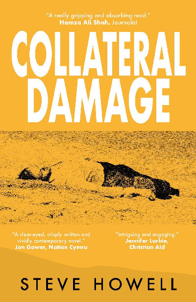 Clawr llyfr / Book cover: Collateral Damage